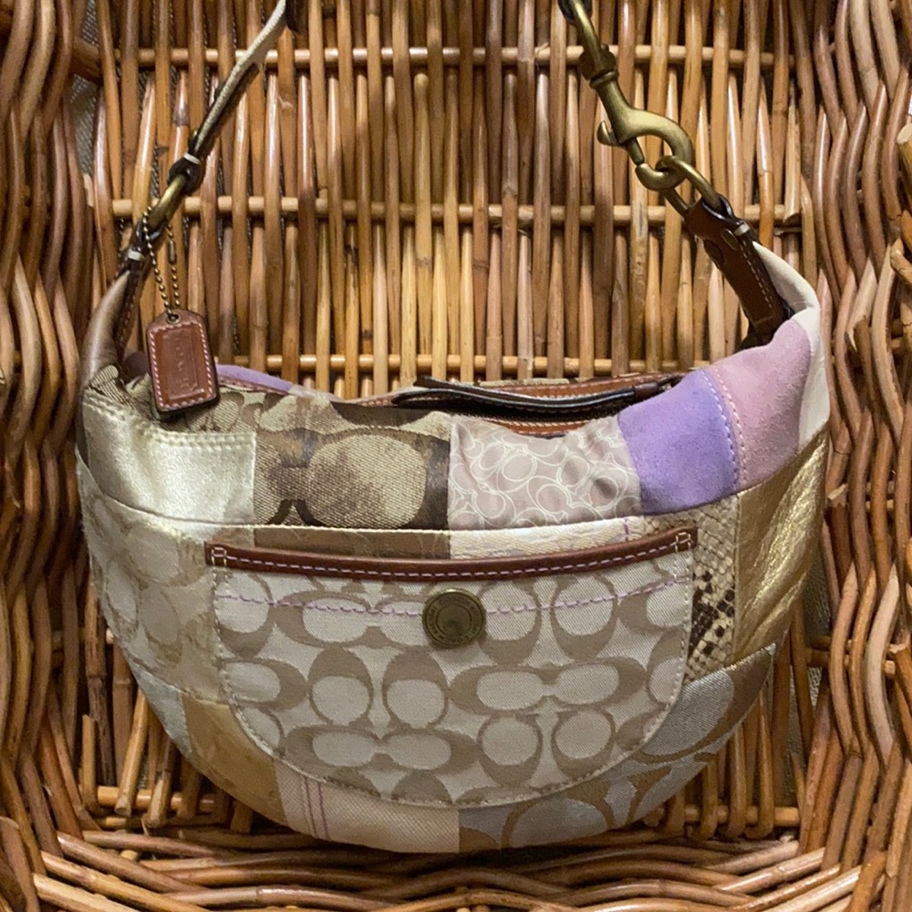 Vintage Coach Hobo Shoulder Bag 10019